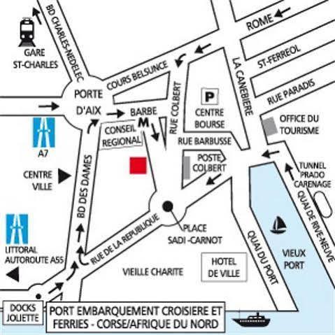 B&B Hotel Marseille Centre Vieux Port Экстерьер фото